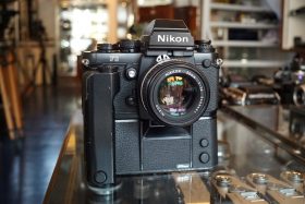 Nikon F3 HP + MD4 + Nikkor 50mm f/1.4 AIS