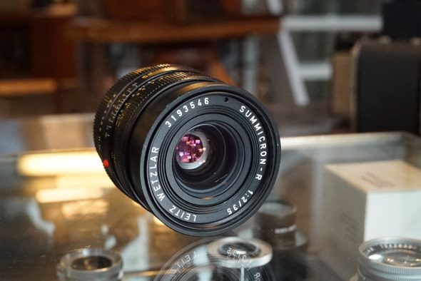 Leica Leitz Summicron-R 35mm f/2 3cam lens