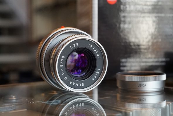 Leica Elmar-M 50mm f/2.8 E39 Chrome Boxed