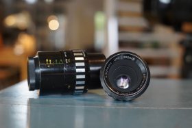 A Schacht Ulm M-Travenar 2.8 / 50mm Macro lens + tubus
