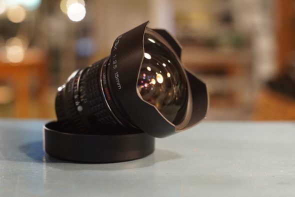 SMC Pentax 15mm F/3.5 wide angle lens