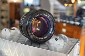 Canon lens FD 50mm 1:1.2