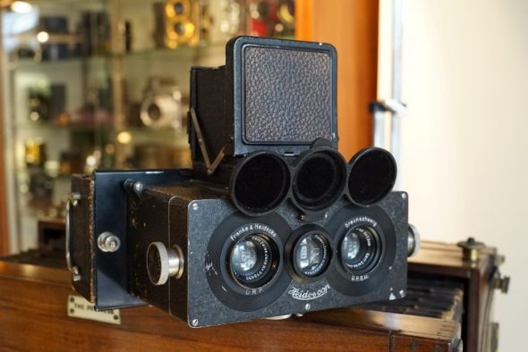 Francke & Heidecke Heidoscop stereo camera. 6X13 /Rollei