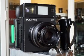 Polaroid 600 Instant Rangefinder camera with Mamiya 127mm F/4.7 lens