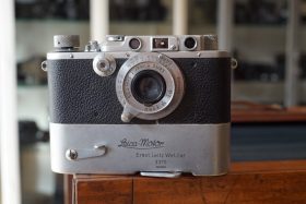 Leica IIIa + Leica Motor + Elmar 3.5 / 5cm lens