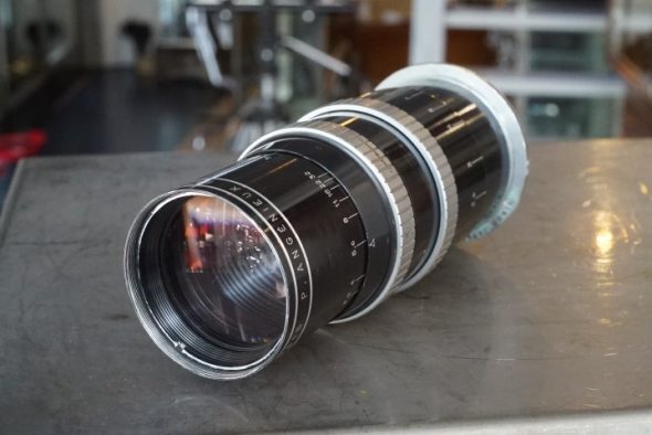 Angenieux Type Y2 135mm F/3.5 lens, converted to Nikon F mount
