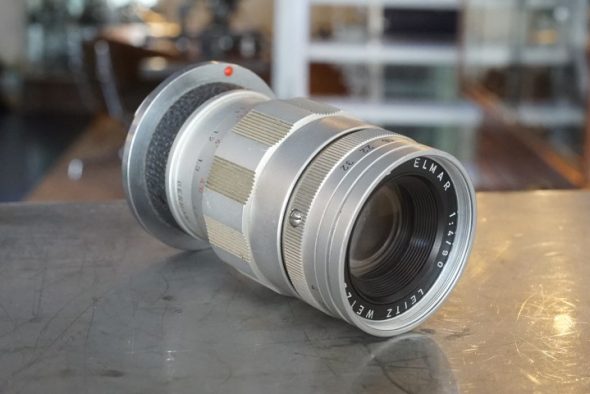 Leica Leitz Elmar 90mm F/4 M, 3 element version