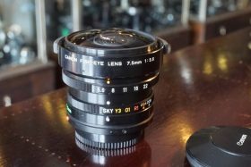 Canon FD Fish-eye lens 7,5mm f/5.6