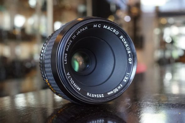 Minolta MC Macro Rokkor-QF 50mm f/3.5