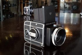 Rolleiflex SL66 + Zeiss Planar 80mm f/2.8 lens
