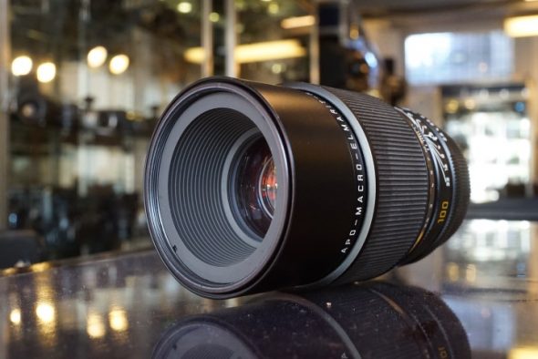 Leica APO-Macro-Elmarit-R 100mm f/2.8 3-cam boxed