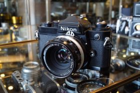 Nikon FE + Nikkor-HC 50mm f/2 AI’d