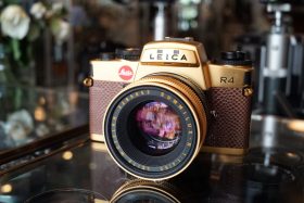 Leica R4 GOLD + Summilux-R 50mm f/1.4
