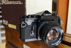 Canon F-1 + 1.4 / 50mm BOXED