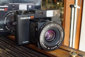 Plaubel Makina 67 Boxed, w/ Nikkor 2.8/80 lens