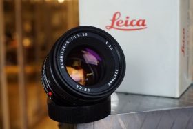 Leica Summilux-R 1:1.4 / 50mm E55, R-only, Boxed