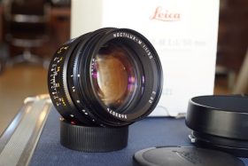 Leica Noctilux-M 1.0 / 50mm E60, Boxed