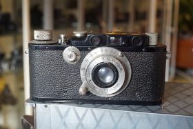 Leica I + Elmar 3.5 / 5cm lens, Converted to III