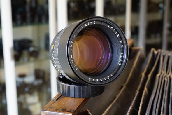 Leica Leitz Summilux-R 1.4 / 80mm 3-cam