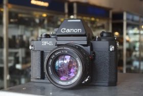 Canon NEW F-1 AE finder w/ nFD 50mm f/1.4