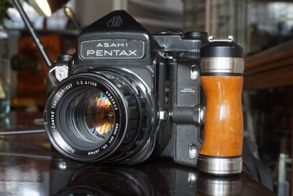 Pentax 67 + Takumar 2.4 / 105mm lens – Rental