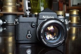 Nikon F2 Titanium w/ Nikkor 55mm f/1.2 S-C