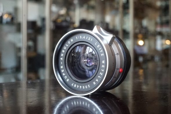 Leica Leitz Super-Angulon 21mm f/3.4 Chrome, M