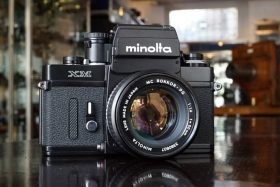 Minolta XM w/ AE-S Finder + MC Rokkor 50mm f/1.4