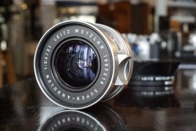 Leica Leitz Super Angulon 21mm f/3.4 + finder, BOXED