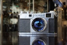 Nikon S2 + Nikkor-S-C 50mm f/1.4 Chrome