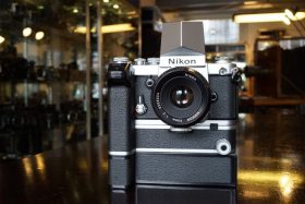 Nikon F2 + DA-1 Action finder + MD-2 + Nikkor 2/50