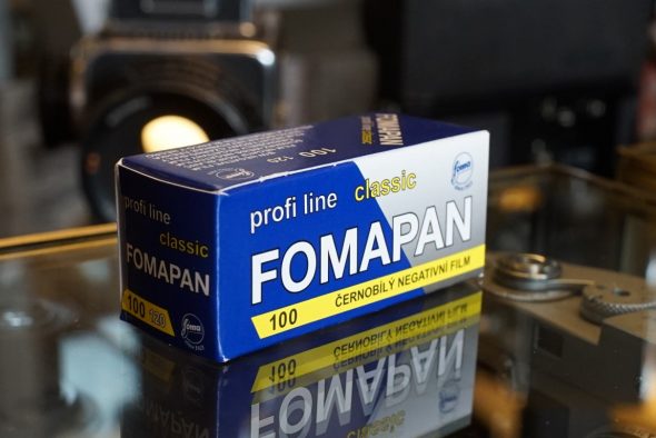 1x Foma Fomapan 100 classic 120 film