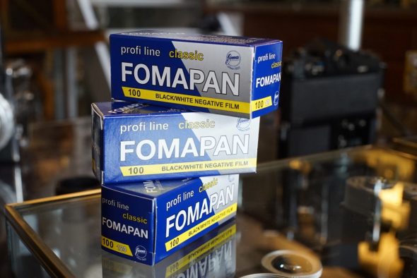 Foma Fomapan 100 classic / 120 (3-pack)
