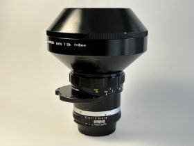 Nippon Kogaku Fisheye-Nikkor f=8mm F/2.8 auto AI lens