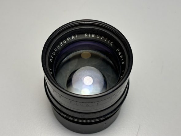 Kinoptik Paris Apochromat 75mm F/2 lenshead with M42 mount