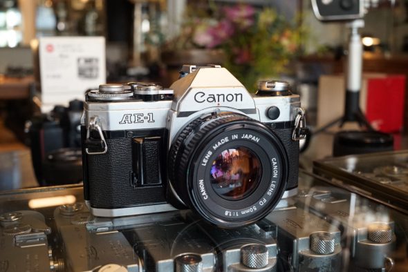 Canon AE-1 Program + Canon FD 50mm F/1.4 – Rental - Fotohandel 