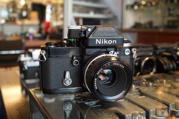 Nikon F2A Black + Nikkor 50mm f/2 AI