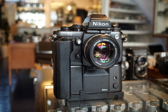 Nikon F3HP + 3 fast Nikkor prime lenses bundle – Rental