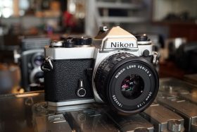 Nikon FE + E 35mm f/2.5 AIS