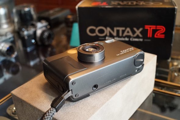 Contax T2 Titanium Black w/ Sonnar 38mm f/2.8 T* Boxed
