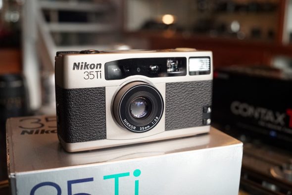 Nikon 35Ti w/ Nikkor 35mm f/2.8 Boxed