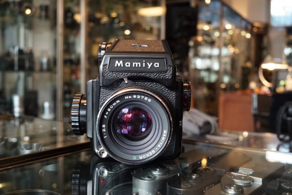 Mamiya M645J + PD Prism + Sekor C 80mm f/2.8
