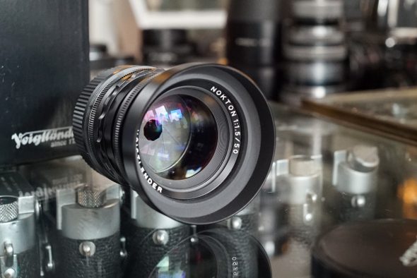 Voigtlander Nokton 1:1.5 / 50mm Asph, for Leica M