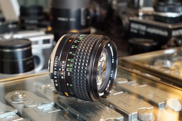 Minolta MC Rokkor-PG 50mm f/1.4, standard lens