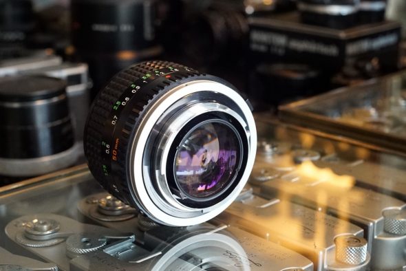 Minolta MC Rokkor-PG 50mm f/1.4, standard lens