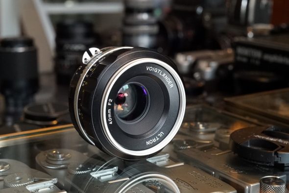 Voigtlander Ultron 40mm F2, Nikon AI-s fit