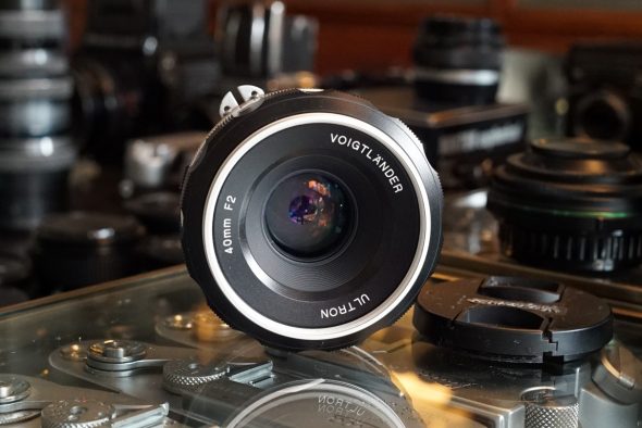 Voigtlander Ultron 40mm F2, Nikon AI-s fit