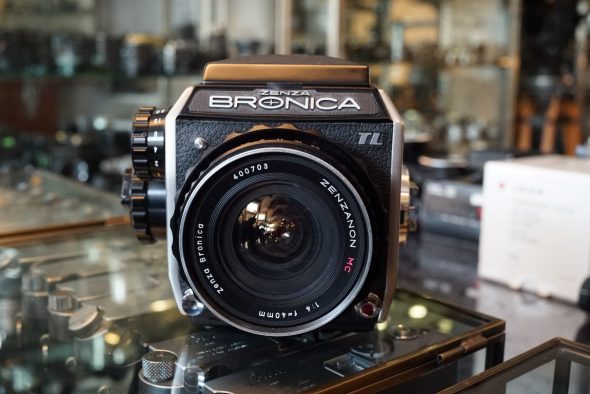Zenza Bronica EC-TL kit with Zenzanon 1:4 / 40mm lens