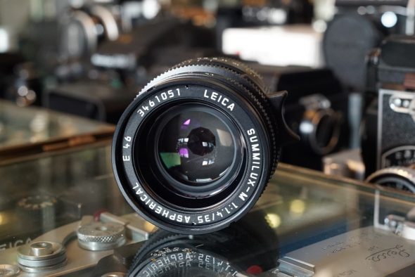 Leica 11873 Summilux-M 35mm F1/4 Double ASPH. AA (E46), rare lens
