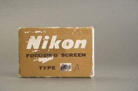 Nikon F / F2 focusing screen Type A, in case, boxed